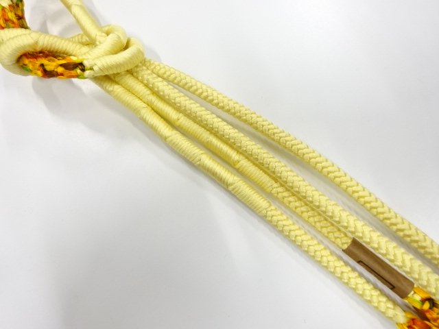 未使用品　正絹　手組帯締め